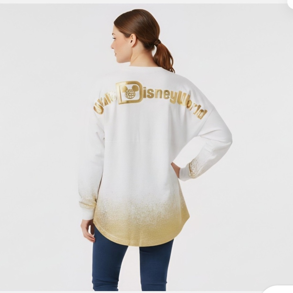 Walt Disney World Golden‎ Logo Spirit Jersey for Adults XL